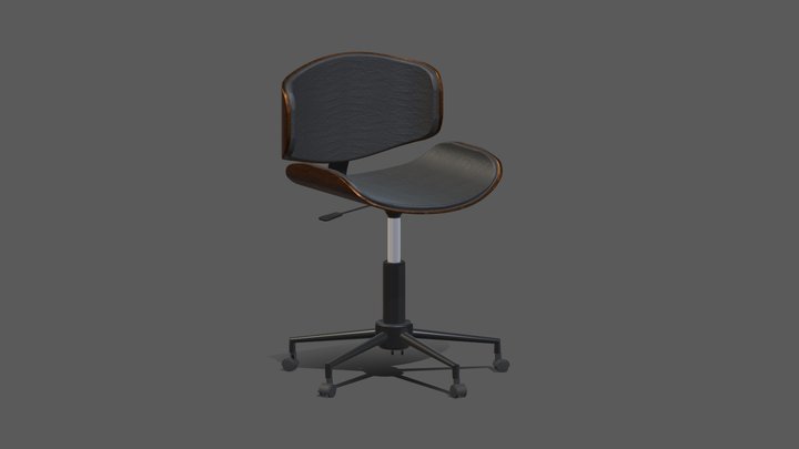 Modern rotating office Chair 3D Model