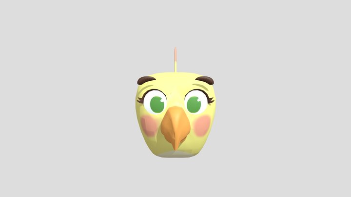 Poppy (Angry Birds Stella) 3D Model