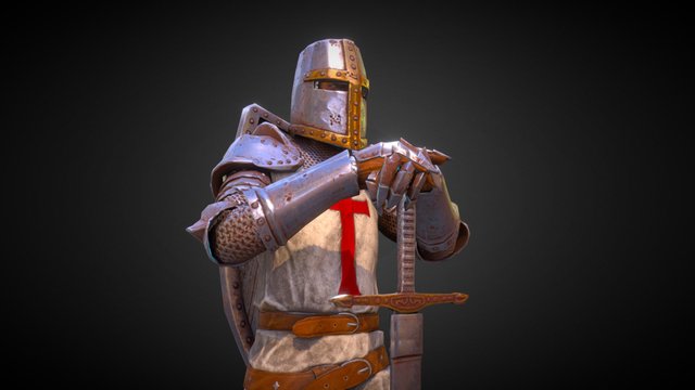 Crusader 3D Model