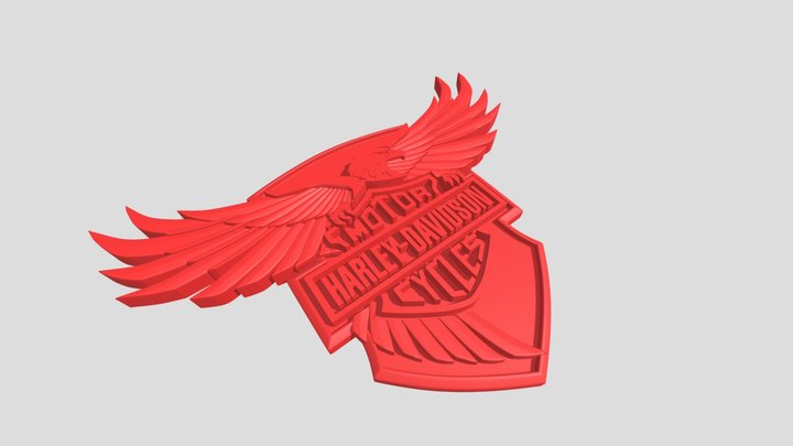 Harley Davidson 3D Model