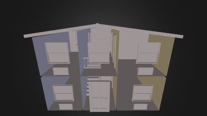 House (Inside View) (WIP) 3D Model
