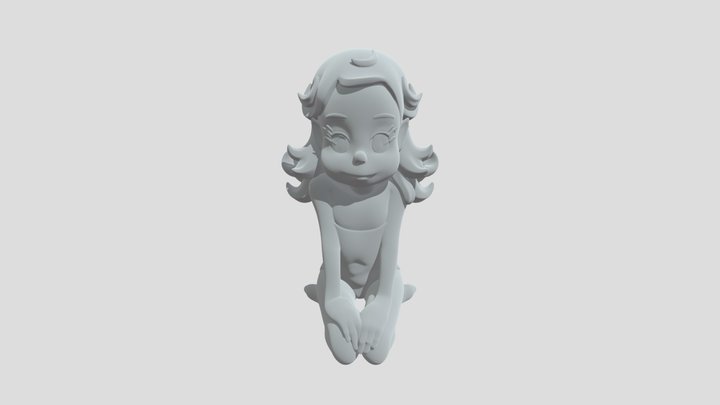 A Day In The Beach 3D Model