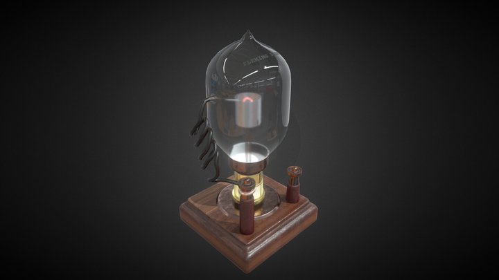 Fleming Diode 3D Model