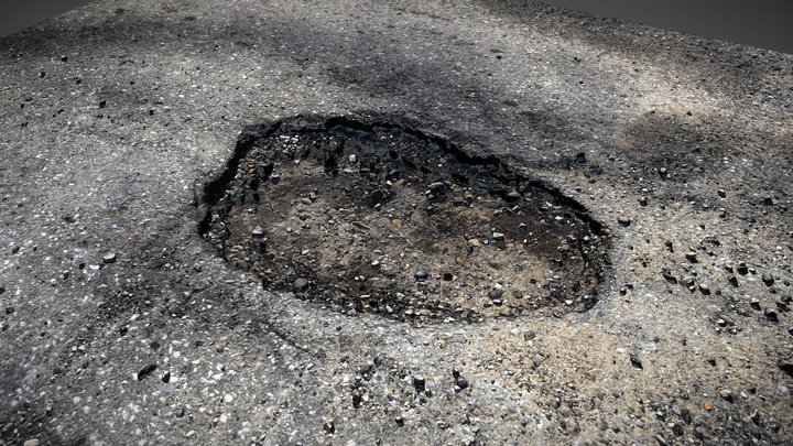 Pothole 3D Model
