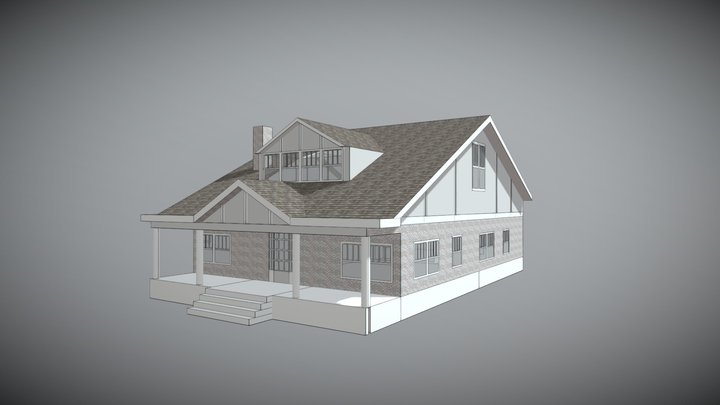 21st Ave Corridor -  Bldg 54 3D Model