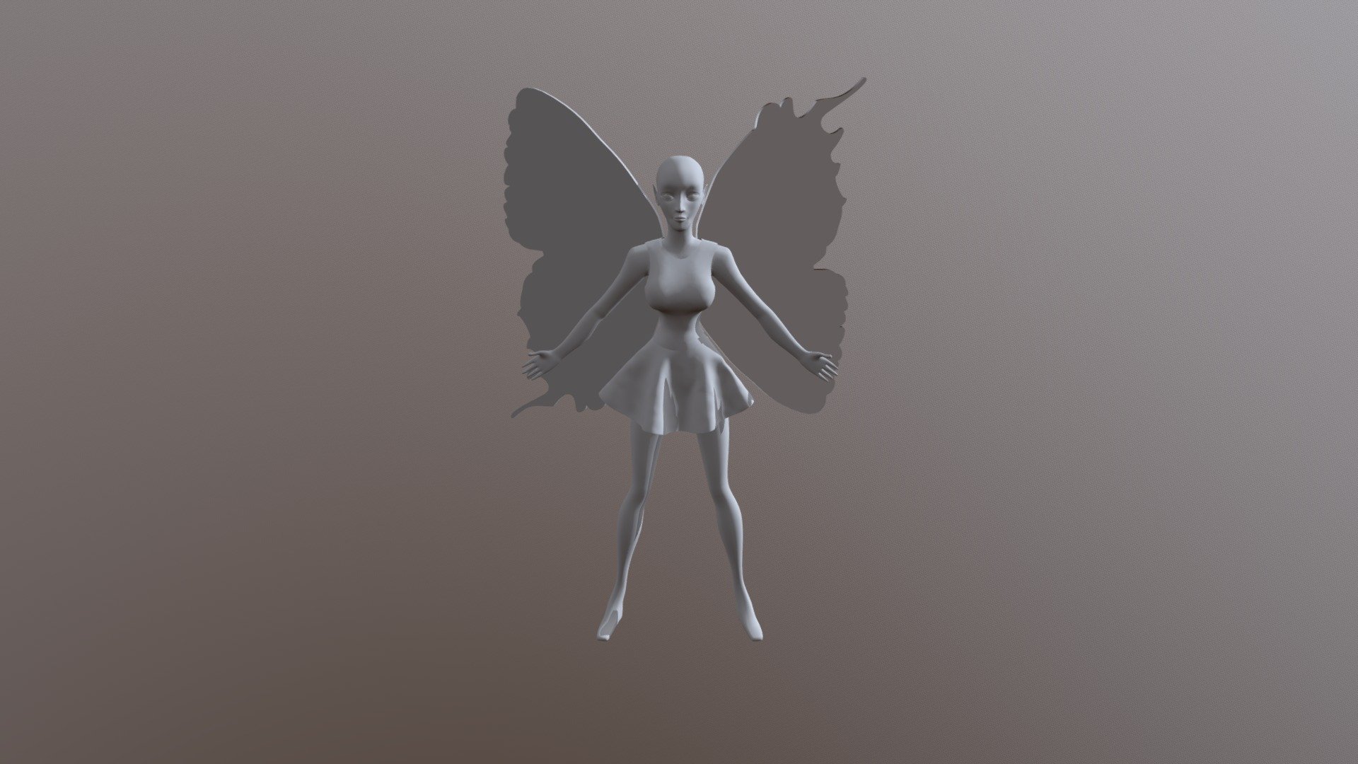 Fairy - 3D model by adnantabassum [4648c88] - Sketchfab