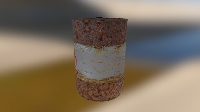 Barrel - ICA Improved Maps 3D Model