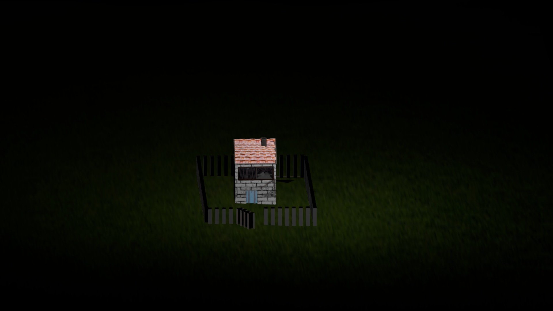 lonely cottage
