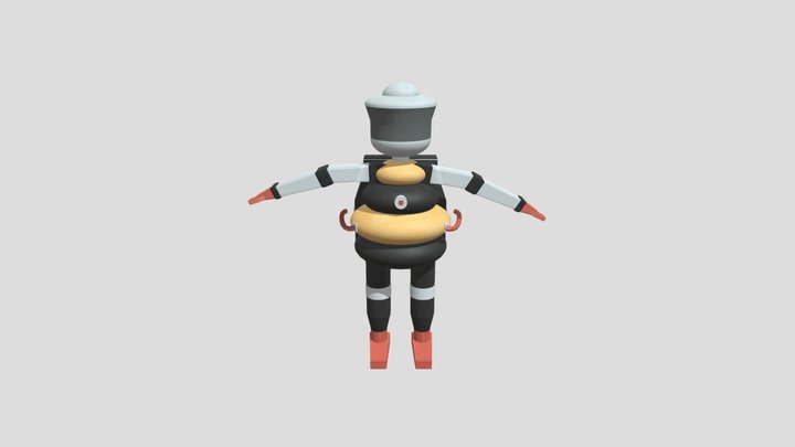 Captain Hume 3D Model