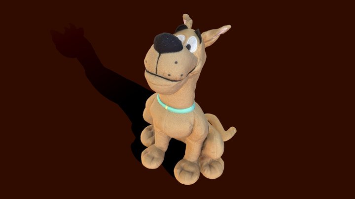 Scooby Doo soft toy - photoscan 3D Model