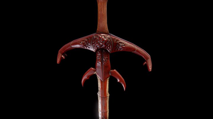 Chitin Sword 3D Model