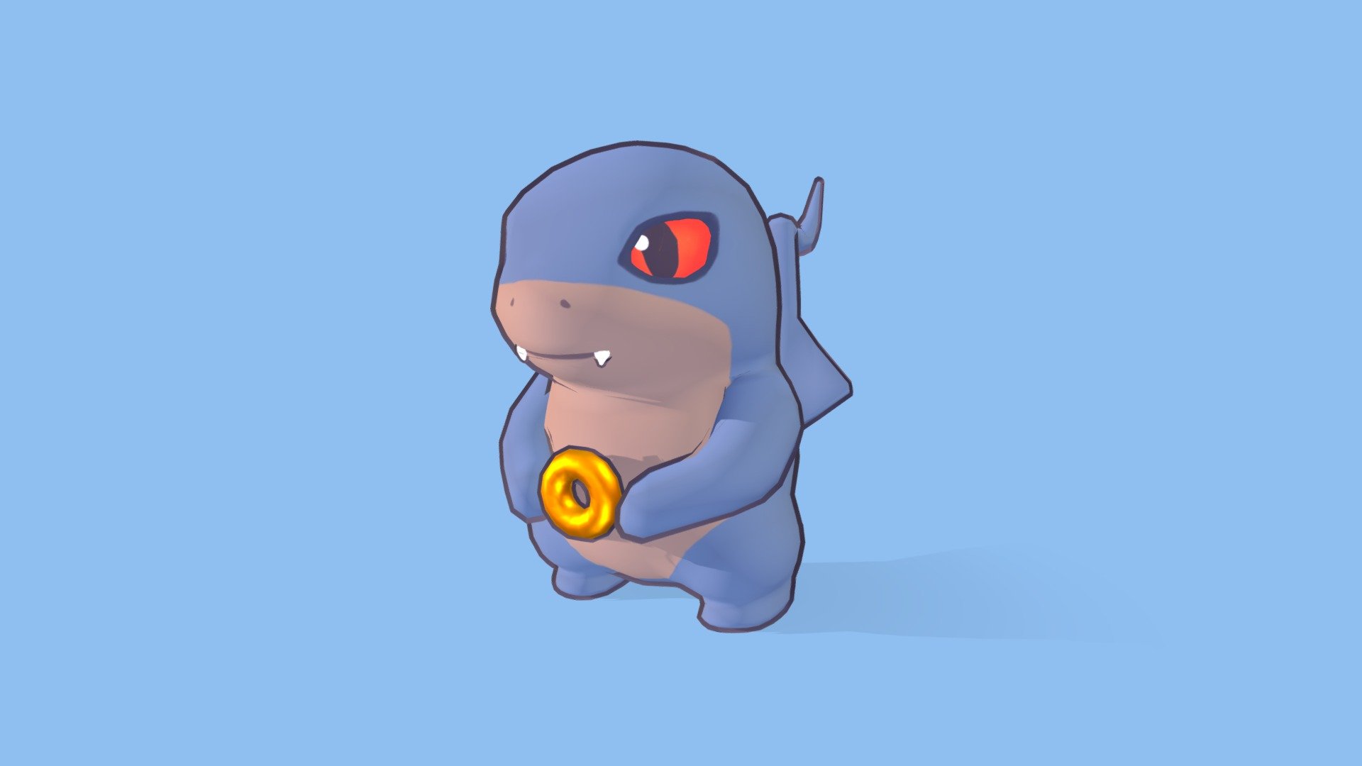 Coromon Nibblegar 3D model by AceArts [464c3da] Sketchfab