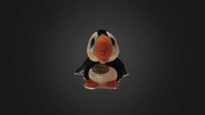 Kirk the Puffin 3D Model