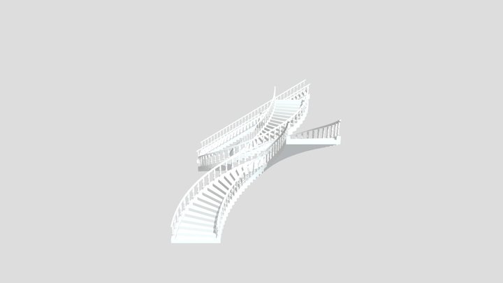 Stairs 3D Model