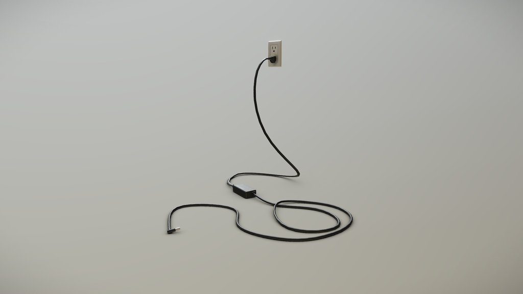 Low poly PC Cable