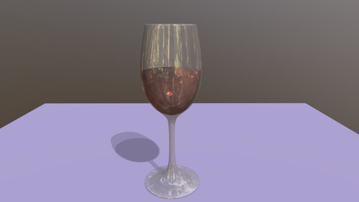 Wine Cup 3D Model