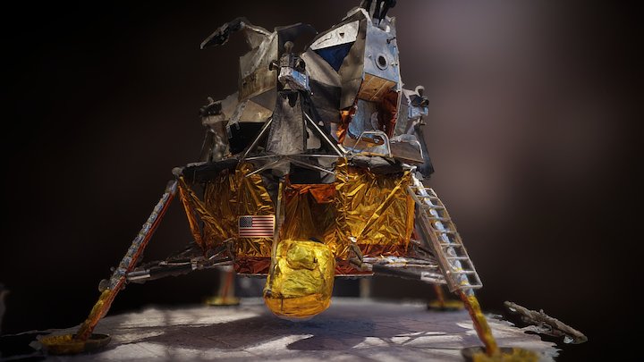 Apollo-11 Lunar Module 3D Model