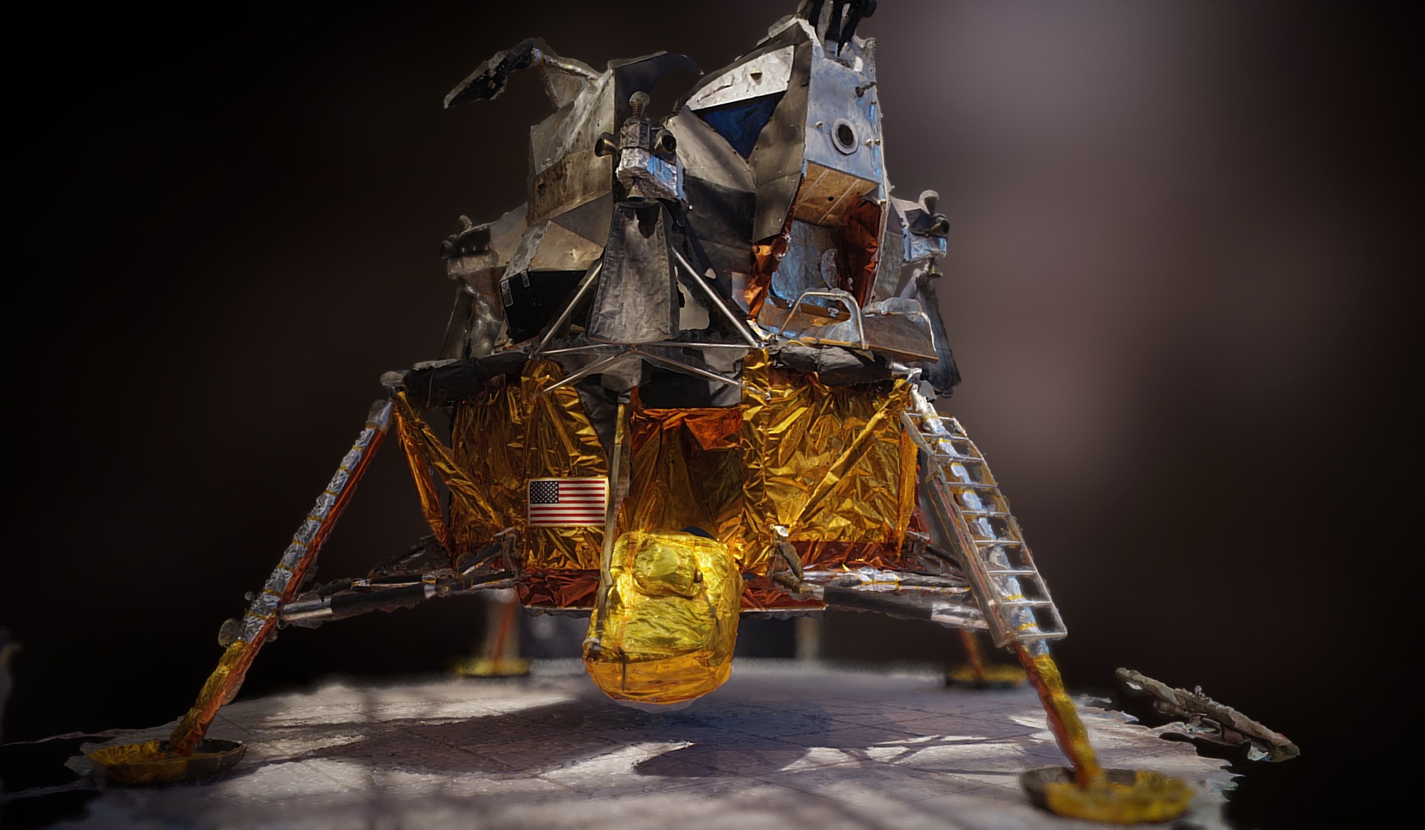 Apollo-11 Lunar Module - Download Free 3D model by tushevs [464e8b8 ...