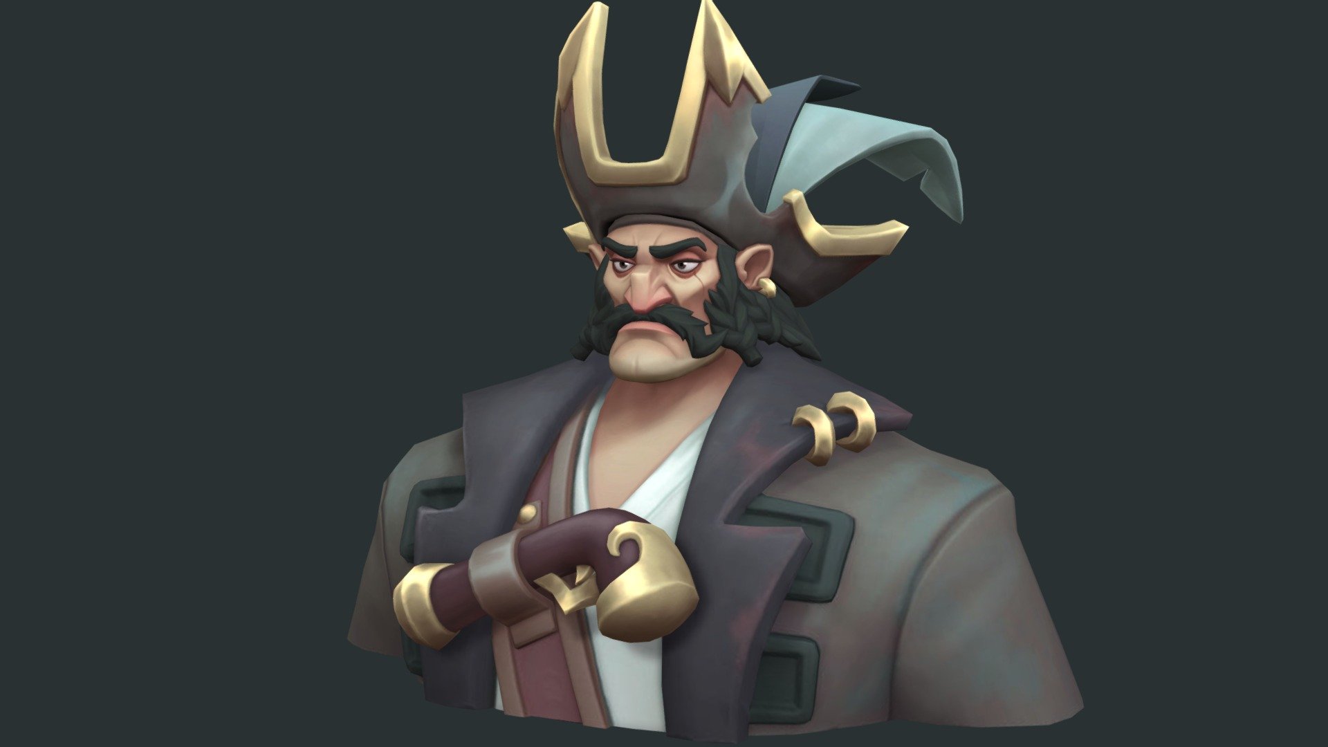 Pirate - 3D model by eltiamato [464ef13] - Sketchfab
