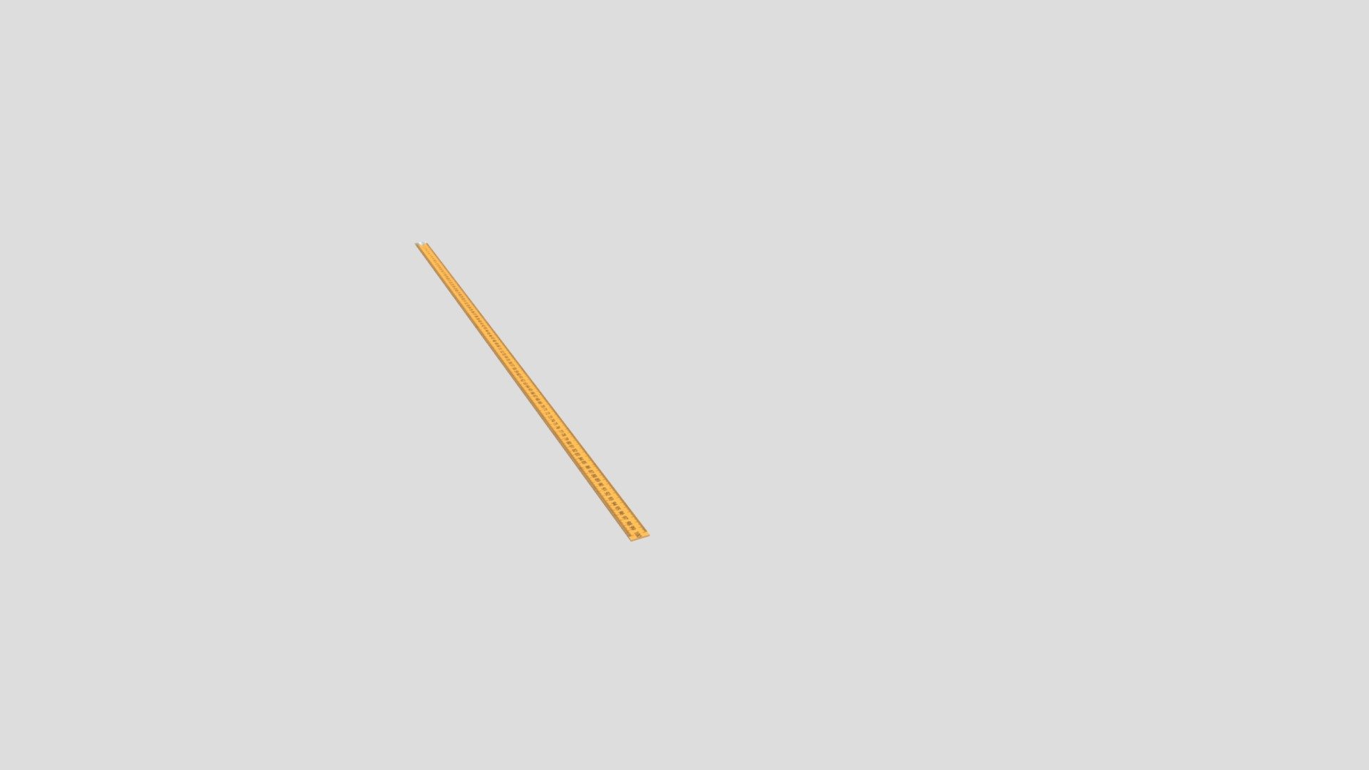 Meter Rule - 3D model by yasithsaminthaka [4650460] - Sketchfab