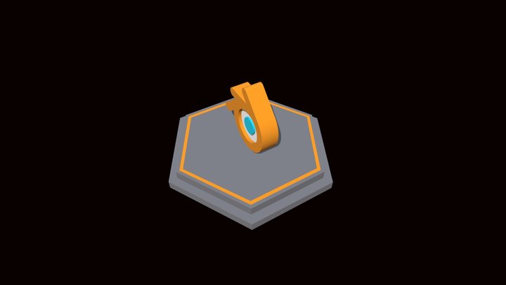 Blender Logo 3D Model