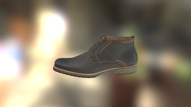 Schuh Komplett Farbe 3D Model