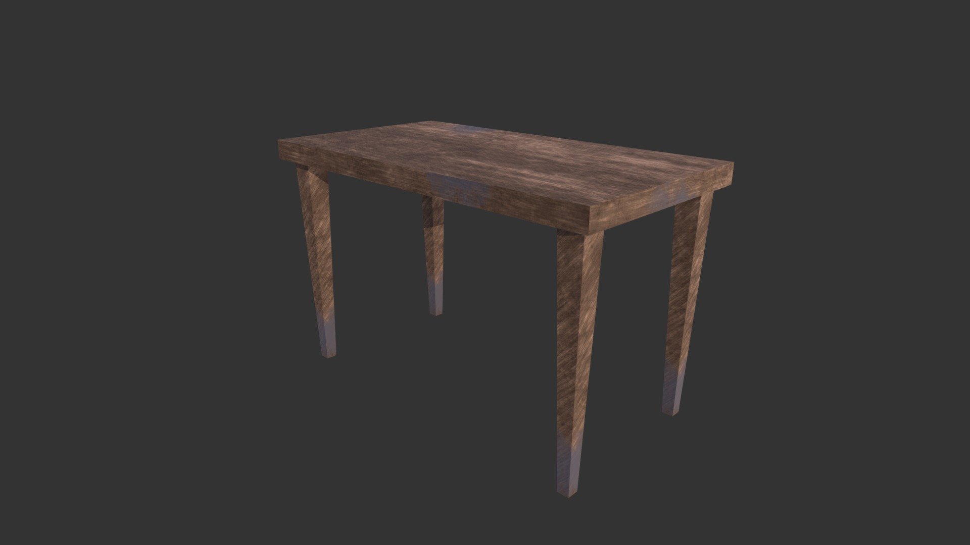 Dirty wooden Table