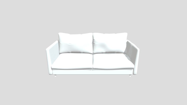 Leather Sofa – Gratis 3D-model STL