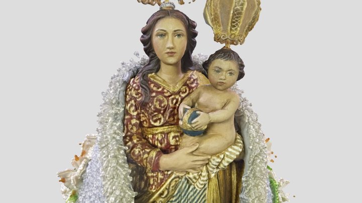 Manto 2019 - Nossa Senhora de Nazaré 3D Model