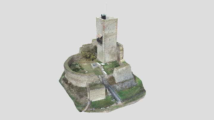 CHÂTEAU DU WINECK 3D Model