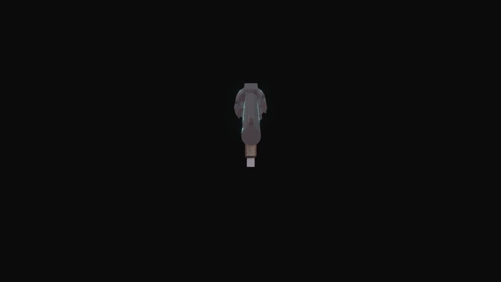 Mystic Revolver 3D Model