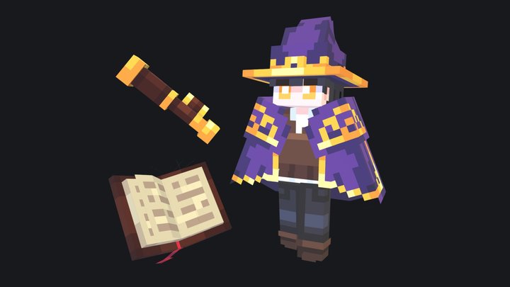 Mage Cosmetic 3D Model