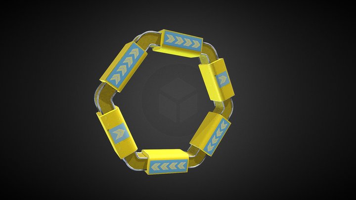 Hexa Ring 3D Model