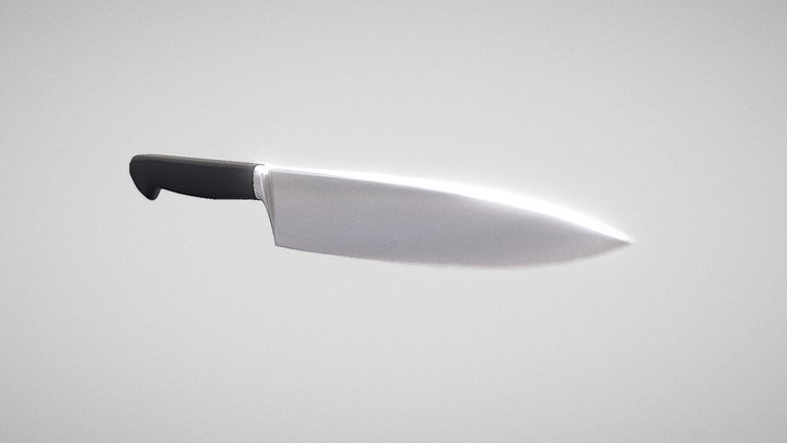 Kitchen Knife 3D Model