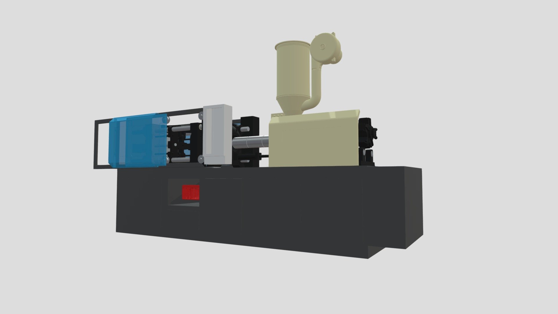 Injection Molding Machine 3D model by plastronics.india [4657787