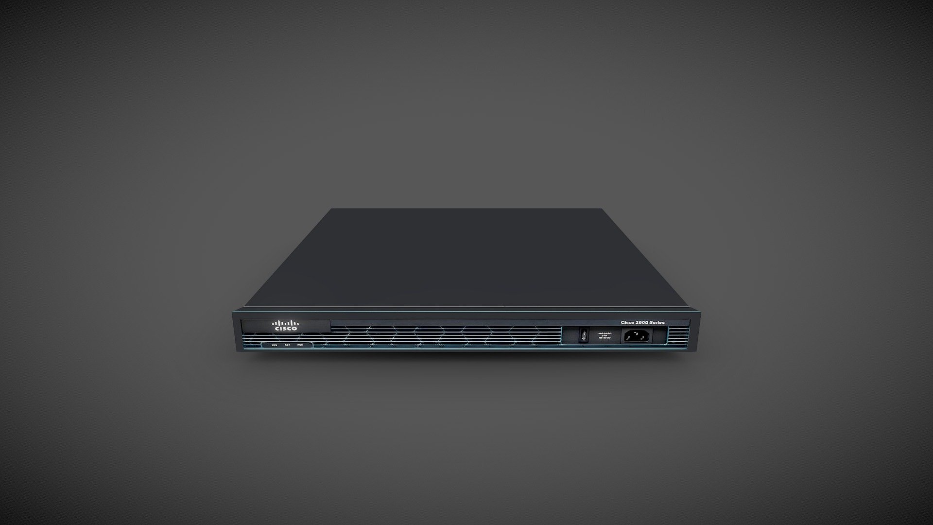 Cisco 2900 - External Router - 3D model by synergic professionals ...