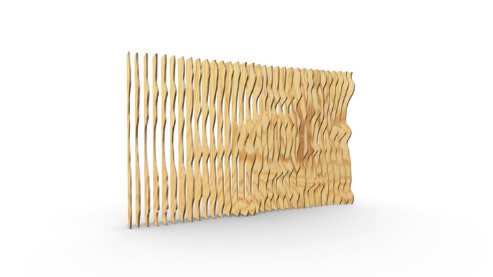 Parametric Wall 3D Model