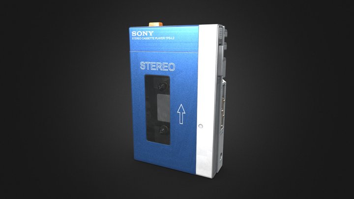 Walkman Cassette 3D - TurboSquid 1268497