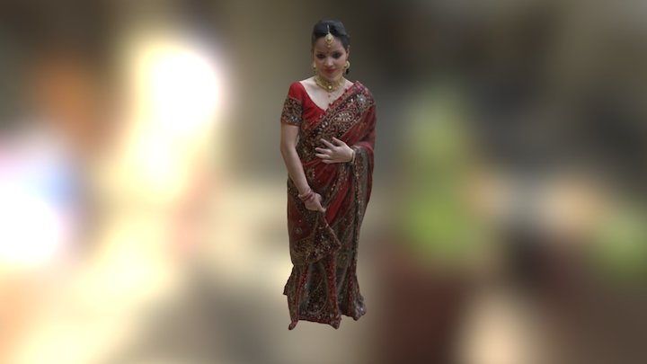 Shevani Bride 100mm (1) 3D Model