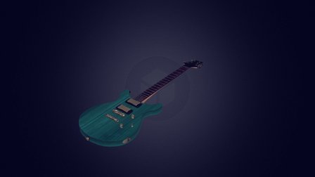 Tealford Guitar 3D Model