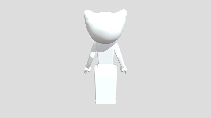Pop cat (roblox) 3D Model