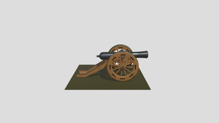 Cannon 3D Model