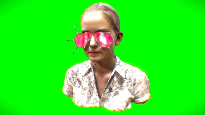Transhuman Mods, Tanya's Glasses 3D Model