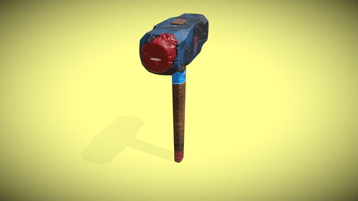 Bloody Hummer 3D Model