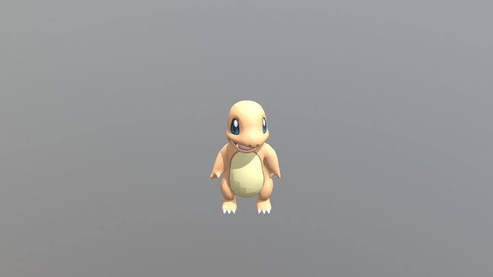 Chamander 3D Model