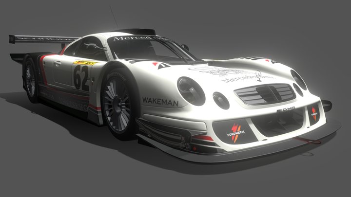 Gt1-race-car 3D models - Sketchfab