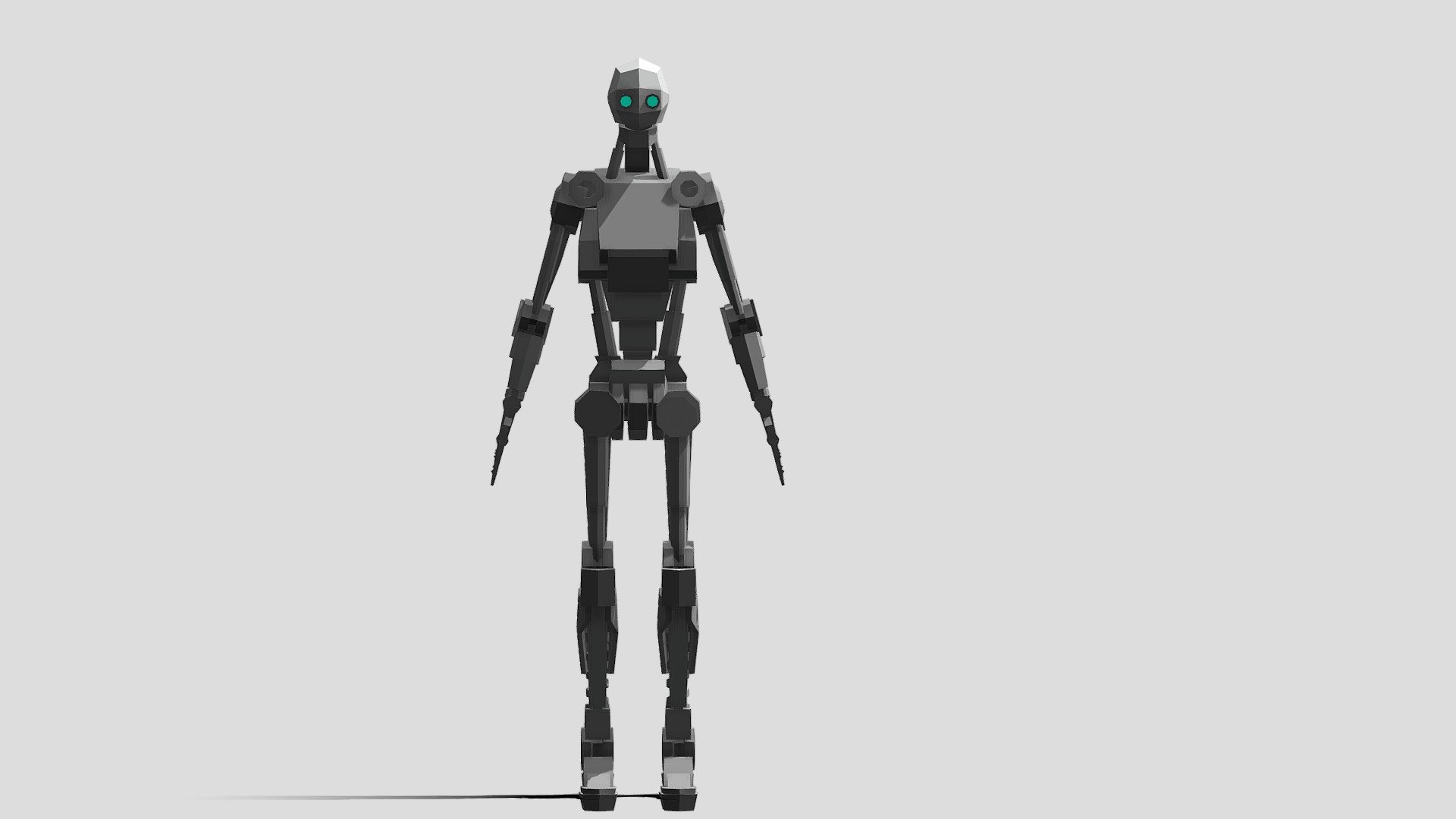 Z-Robot - 3D model by ZuevDaniel [465ec6f] - Sketchfab