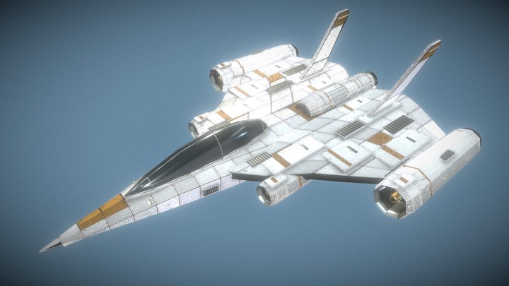 Futuristic Airfighter CGPT-14