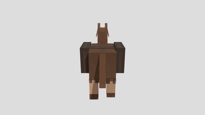 Woolly Horse(package) 3D Model