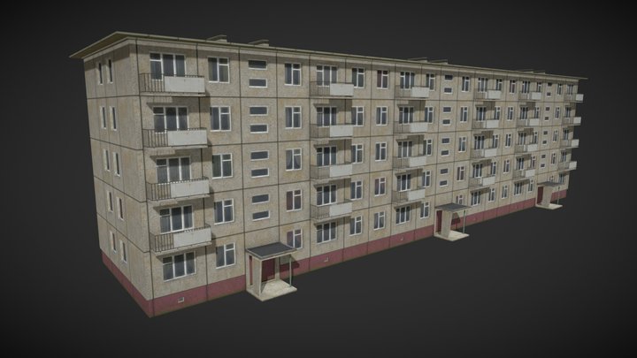 House Type 1-464 3D Model